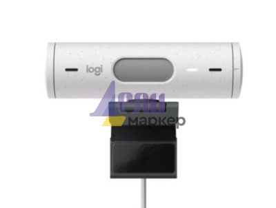 Уебкамера Logitech Brio 500 - OFF-WHITE - EMEA28
