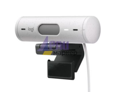 Уебкамера Logitech Brio 500 - OFF-WHITE - EMEA28