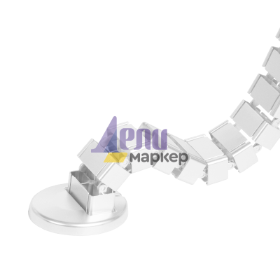 Държач за кабели за бюро Carmen CR-017-W - бял