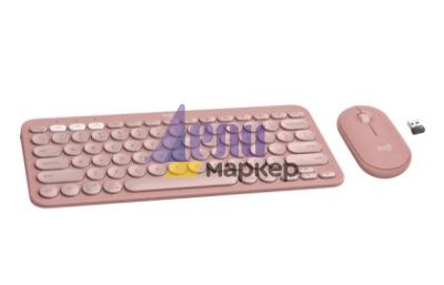 Комплект Logitech Pebble 2 Combo - TONAL ROSE - US INT'L - 2.4GHZ/BT - N/A - INTNL-973 - UNIVERSAL