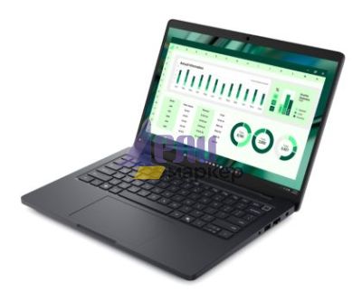 Лаптоп Dell Pro Max 14 MC14250, Intel 7 255H (24MB, 16 cores, up to 5.10 GHz Turbo), 14.0" FHD+(1920x1200) 300nits AG, 16GB: 1x16GB, DDR5, 7500 MT/s, LPCAMM, 512GB, UMA Graphics, FHD+IR Cam, and Mic, Wi-Fi 7, FPR, Backlit Kb, Win11 Pro, Magnetite, 3Y PS