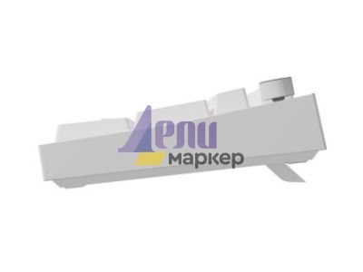 Клавиатура Genesis Mechanical Gaming Keyboard Thor 404 White RGB Backlight Gateron Peach Silent, US Layout