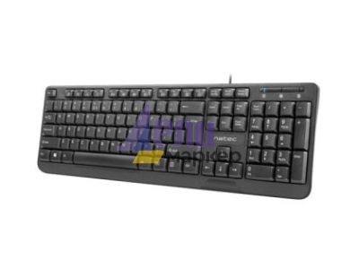Клавиатура Natec Keyboard Trout US Layout Slim, Black
