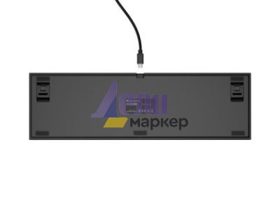 Клавиатура Genesis Mechanical Gaming Keyboard Thor 404 Black RGB Backlight Outemu Peach Silent, US Layout