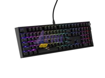 Клавиатура Genesis Mechanical Gaming Keyboard Thor 404 Black RGB Backlight Outemu Peach Silent, US Layout