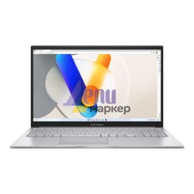 Лаптоп Asus Vivobook X1504ZA-NJ887, Intel I5-1235U, 15.6" FHD,(1920x1080),16GB, SSD 512GB, No OS, Cool Silver