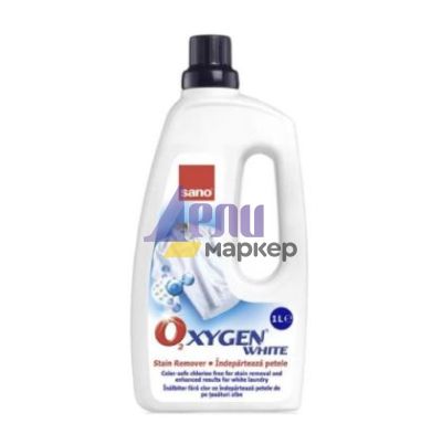 Концентриран гел за пране Sano Oxygen White 1 л