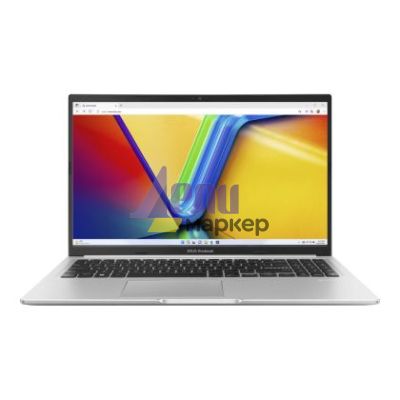 Лаптоп Asus Vivobook M1502YA-BQ086, AMD Ryzen R7-7730U, 15.6 "FHD  (1920X1080) 16:9,16GB LPDDR4 (8 GB on BD),1TB SSD,Backlit Keyboard , NO OS, Silver