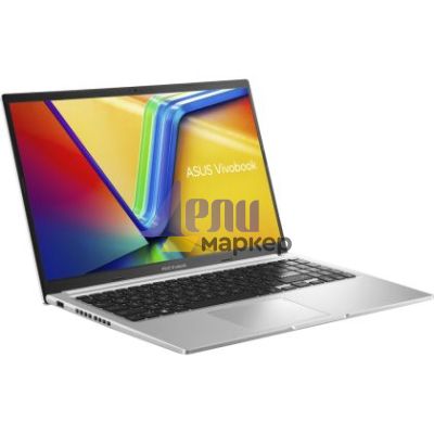 Лаптоп Asus Vivobook M1502YA-BQ086, AMD Ryzen R7-7730U, 15.6 "FHD  (1920X1080) 16:9,16GB LPDDR4 (8 GB on BD),1TB SSD,Backlit Keyboard , NO OS, Silver