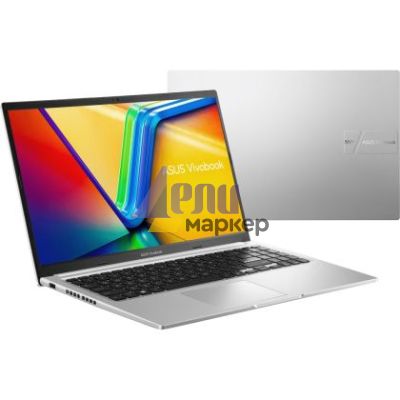 Лаптоп Asus Vivobook M1502YA-BQ086, AMD Ryzen R7-7730U, 15.6 "FHD  (1920X1080) 16:9,16GB LPDDR4 (8 GB on BD),1TB SSD,Backlit Keyboard , NO OS, Silver