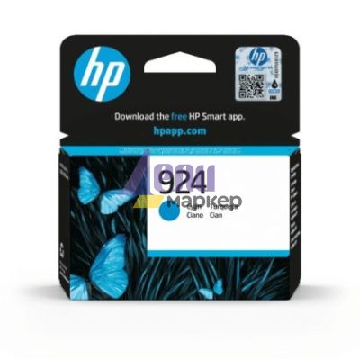 Консуматив HP 924 Cyan Original Ink Cartridge