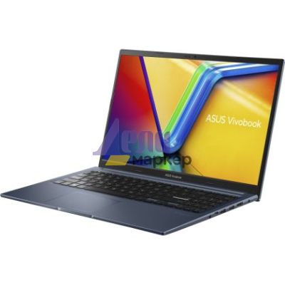 Лаптоп Asus Vivobook M1502YA-BQ183W , AMD Ryzen R7-7730U, 15.6" (1920x1080),16GB LPDDR4 (8 GB on BD),1TB SSD,Backlit Chiclet Keyboard , Windows 11, Quiet Blue
