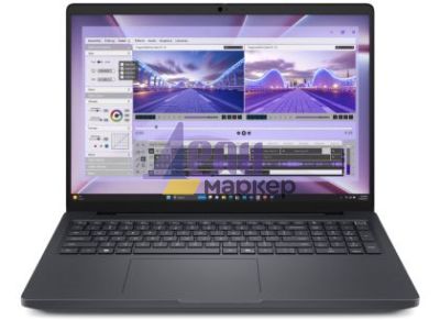 Лаптоп Dell Pro Max 16 MC16250, Intel Ultra 7 255H (24MB, 16 cores, up to 5.10 GHz Turbo), 16" FHD+(1920x1200) 300nits AG, 32GB: 2x16GB, DDR5, 5600 MT/s, 1TB SSD PCIe, Intel Graphics, FHD HDR IR Cam and Mic, Wi-Fi 7, FPR, Backlit Kb, Win11 Pro, Magnetite,