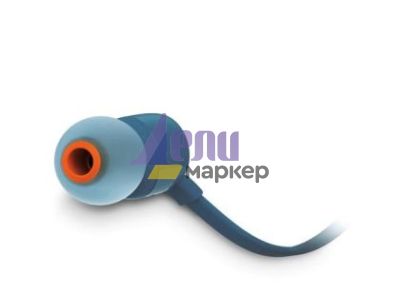 Слушалки JBL T110 BLU In-ear headphones