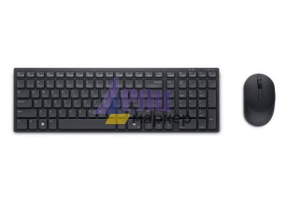 Комплект Dell Pro Compact Silent Keyboard and Mouse - KM555 - US International (QWERTY)