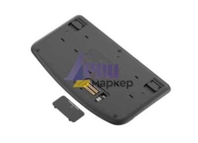 Клавиатура Logitech Wave Keys wireless ergonomic keyboard - GRAPHITE - US INT`L - 2.4GHZ/BT - N/A - INTNL-973 - UNIVERSAL