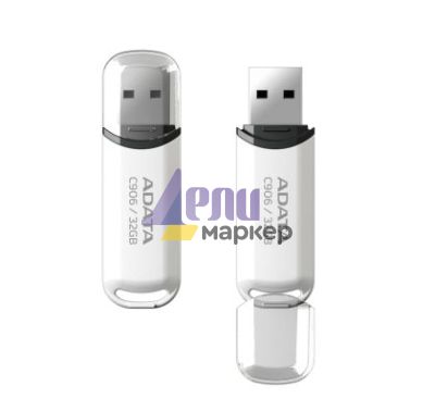 Памет ADATA C906 64GB USB 2.0 White