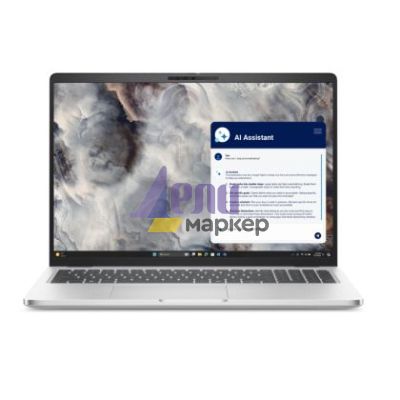 Лаптоп Dell Pro 16 Plus PB16250, Intel Core Ultra 7 265U (12 TOPS NPU, 12C, up to 5.3 GHz), 16.0" FHD+ (1920x1200), AG 300 nit, 1x16 GB, DDR5, 5600 MT/s, 512 GB SSD, Integrated graphics, FHD HDR + IR Cam, FPR, Wi-Fi 6E, Backlit Kb, Win11 Pro, Aluminum, 3Y