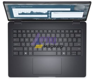 Лаптоп Dell Pro 14 PC14255, AMD Ryzen 5 PRO 230, 14" FHD+(1920x1200) IPS 300nits AG, 1x16 GB DDR5 5600 MT/s, 512 GB SSD, AMD Radeon 760M graphics, FHD HDR IR Cam and Mic, Wi-Fi 6E, FPR, Backlit Kb, Win11 Pro, Magn, 3Y + Dell Pro 14-16 Premium Slim Backpac