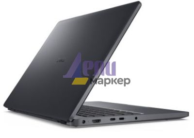 Лаптоп Dell Pro 14 PC14255, AMD Ryzen 5 PRO 230, 14" FHD+(1920x1200) IPS 300nits AG, 1x16 GB DDR5 5600 MT/s, 512 GB SSD, AMD Radeon 760M graphics, FHD HDR IR Cam and Mic, Wi-Fi 6E, FPR, Backlit Kb, Win11 Pro, Magn, 3Y + Dell Pro 14-16 Premium Slim Backpac