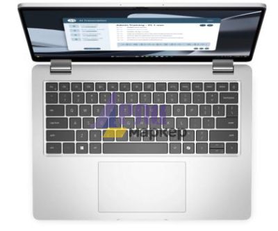 Лаптоп Dell Pro 14 Plus PB14255, AMD Ryzen AI 5 PRO 340, 14.0" FHD+(1920x1200) IPS AG 300nits, 16GB LPDDR5 7500 MT/s onb, 512 GB SSD, AMD Radeon 840M, FHD HDR +IR Cam and Mic, Wi-Fi 7, FPR, Backlit Kb, Win 11 Pro, 3Y, Alum + Dell Pro 14-16 Premium Slim Ba