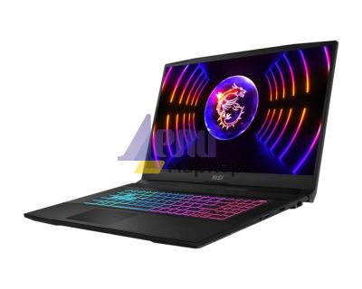 Лаптоп MSI Katana 17 B12VFK, RTX 4060 GDDR6 8GB, 17.3" FHD (1920x1080) 144Hz, i7-12650H (10C/16T, 24 MB, up to 4.70 GHz), DDR5 8GBx2, 512GB NVMe PCIe SSD Gen4x4, 2x M.2 SSD, KBD 1.7mm 99 key 4 zone RGB, Cooler Boost 5, 3-Cell 53.5 Whr, Win 11 Home+,  2.6
