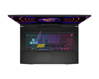 Лаптоп MSI Katana 17 B12VFK, RTX 4060 GDDR6 8GB, 17.3" FHD (1920x1080) 144Hz, i7-12650H (10C/16T, 24 MB, up to 4.70 GHz), DDR5 8GBx2, 512GB NVMe PCIe SSD Gen4x4, 2x M.2 SSD, KBD 1.7mm 99 key 4 zone RGB, Cooler Boost 5, 3-Cell 53.5 Whr, Win 11 Home+,  2.6