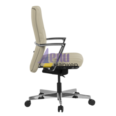 Ергономичен стол SONIA - крем LUX