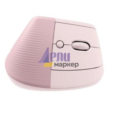 Мишка Logitech Lift Vertical Ergonomic Mouse - ROSE/DARK ROSE - EMEA