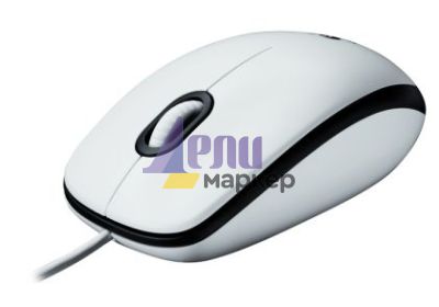 Мишка Logitech Mouse M100 White
