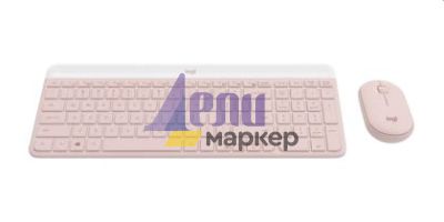 Комплект Logitech MK470 Slim Combo   - ROSE - US INT'L - INTNL-973
