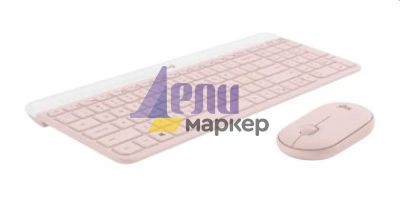 Комплект Logitech MK470 Slim Combo   - ROSE - US INT'L - INTNL-973