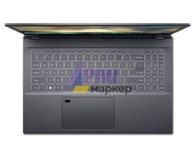 Лаптоп Acer Aspire 5, A515-47-R76E, AMD Ryzen 5 5625U (2.30 GHz up to 4.30 GHz, 16MB), 15.6" FHD IPS SlimBezel, 8 GB DDR4, 512GB PCIe NVMe SSD, Radeon Vega7 Graphics, WIFI 6E, BT, HD Cam, KB Backlight, Fingerprint reader, Linux, Gray