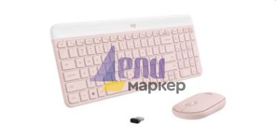 Комплект Logitech MK470 Slim Combo   - ROSE - US INT'L - INTNL-973