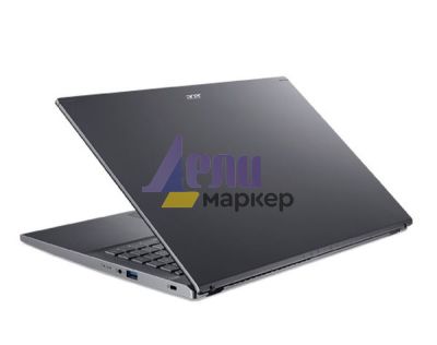 Лаптоп Acer Aspire 5, A515-47-R76E, AMD Ryzen 5 5625U (2.30 GHz up to 4.30 GHz, 16MB), 15.6" FHD IPS SlimBezel, 8 GB DDR4, 512GB PCIe NVMe SSD, Radeon Vega7 Graphics, WIFI 6E, BT, HD Cam, KB Backlight, Fingerprint reader, Linux, Gray