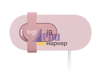 Уебкамера Logitech Brio 100 Full HD Webcam - ROSE - USB - N/A - EMEA28-935 - WEBCAM
