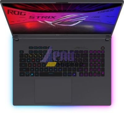 Лаптоп Asus Strix G18 G815LW-S9035W, INTEL ARL HX Ultra 9, 18.0  WQXGA 2560X1600 16:10 Bend+500nits,AG, 240 Hz,DDR5 32GB ( 16GB DDR5-5600 SO-DIMM *2 ) ,2TB G4, RTX5080  16GB,Wi-Fi 7 ,Backlit Chiclet Keyboard 4-Zone RGB, Windows 11,Eclipse Gray, Backpack