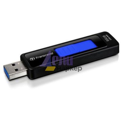 Памет Transcend 64GB JETFLASH 760, USB 3.0 (Blue)