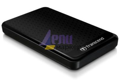 Твърд диск Transcend 1TB StoreJet 2.5" A3, Portable HDD, Black