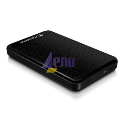 Твърд диск Transcend 2TB StoreJet 2.5" A3, Portable HDD, USB 3.1, Black