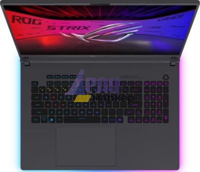 Лаптоп Asus Strix G18 G815LP-S9039,Intel Ultra 9 275HX 2.7 GHz (36MB Cache, up to 5.4 GHz, 24 cores),18"(2560x1600),16:10 Bend+500nits,240Hz,DDR5 32GB (16GB DDR5-5600 SO-DIMM*2), 1TB, RTX 5070 8GB GDDR6,Wi-Fi 7 ,Backlit Chiclet Keyboard 1-Zone RGB, Eclips
