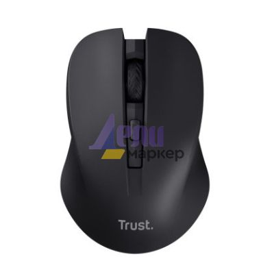 Мишка TRUST Mydo Silent Wireless Mouse Black