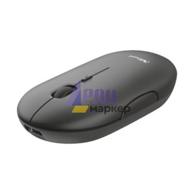 Мишка TRUST Puck Wireless & BT Rechargeable Mouse Black