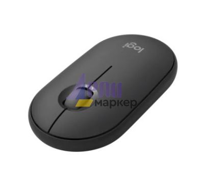 Мишка Logitech Pebble Mouse 2 M350s - TONAL GRAPHITE - BT - N/A - EMEA-808 - DONGLELESS