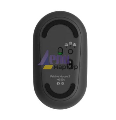 Мишка Logitech Pebble Mouse 2 M350s - TONAL GRAPHITE - BT - N/A - EMEA-808 - DONGLELESS