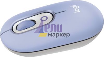 Мишка Logitech POP Mouse with emoji -  LILAC - BT - N/A - EMEA28i-935 - FY25,TERRA