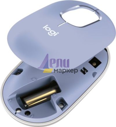 Мишка Logitech POP Mouse with emoji -  LILAC - BT - N/A - EMEA28i-935 - FY25,TERRA