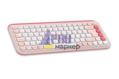 Комплект Logitech Pop Icon Combo - Rose - US INT'L - BT - N/A - INTNL-973
