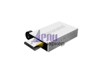 Памет Transcend 32GB JETFLASH 380, Silver Plating