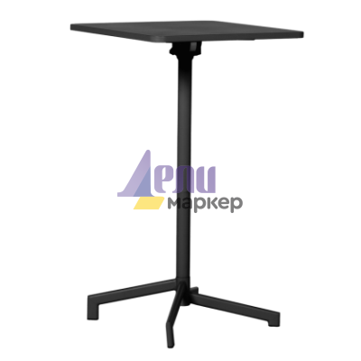 Сгъваема кетъринг бар маса LAFIA D60 - черна